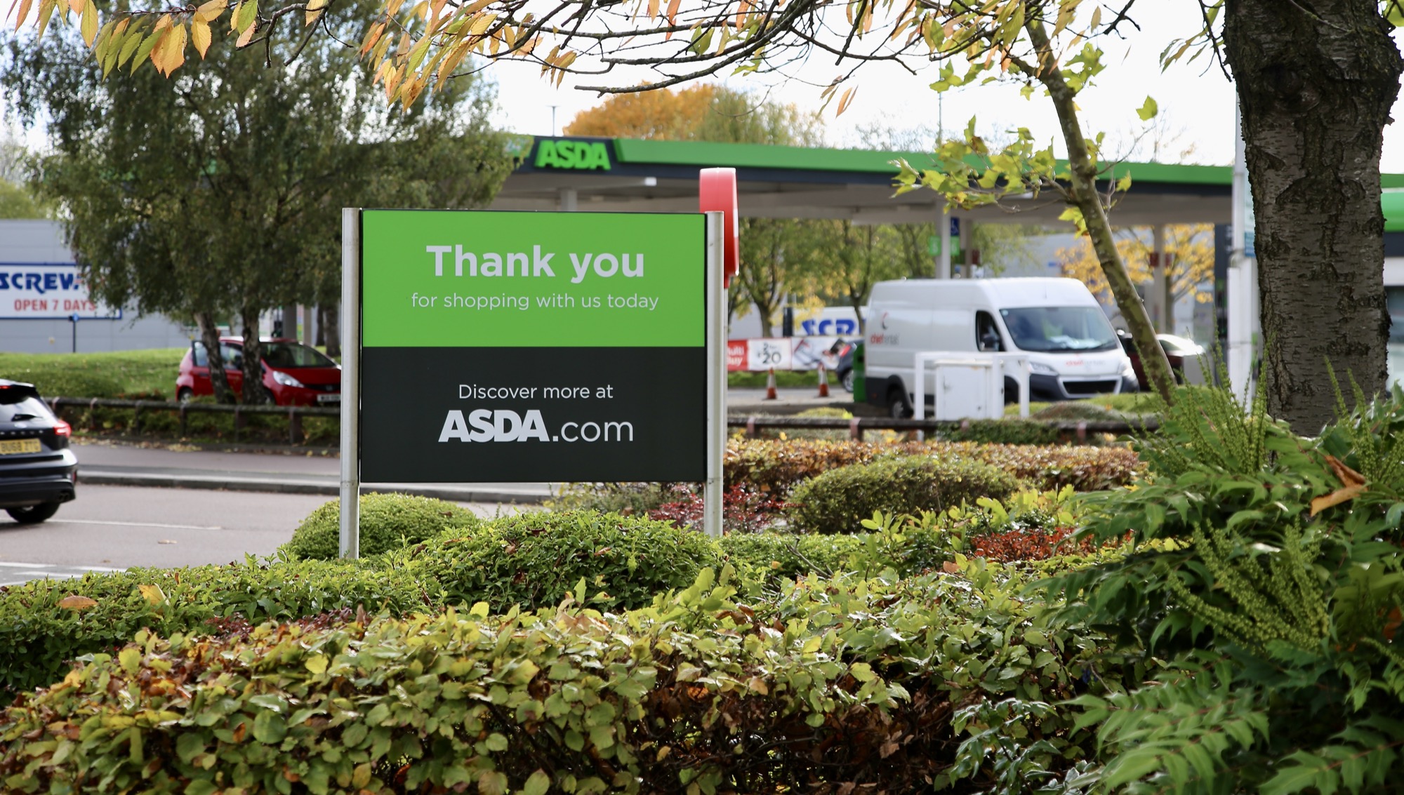 Supermarket signage - ASDA Minworth - Ashleigh Signs